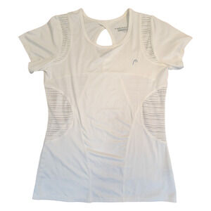 Duck Head Short Sleeve Shirt Womens‎ X Small White Activewear